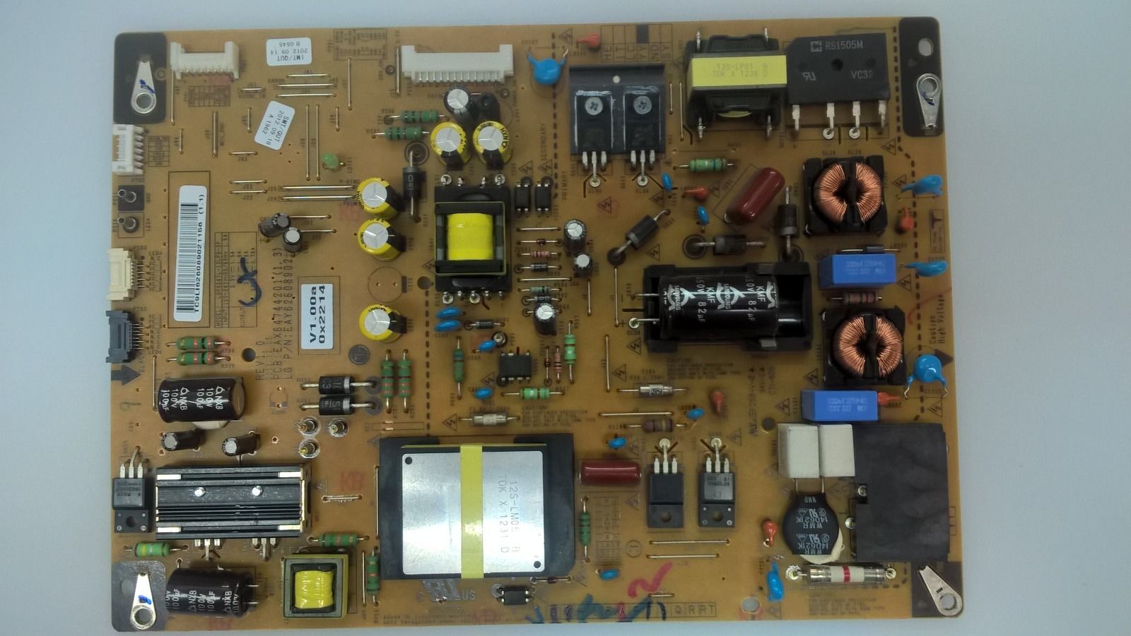 POWER SUPPLY BOARD LG 47LM670T 47LM670S 47LM669T EAY62608902 EAX64744201(1.3)